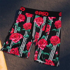 PSD American Trendy Brand Men's Quick Drying Explosive Knitted Comfortable Printed Extended Flat Angle Sports Underwear Quadrangle Pants (11)