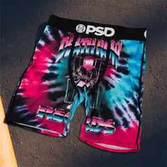PSD American Trendy Brand Men's Quick Drying Explosive Knitted Comfortable Printed Extended Flat Angle Sports Underwear Quadrangle Pants (10)
