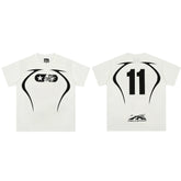 High weight HELLSTAR Hellstar American style trendy short sleeved graffiti vintage niche men's and women's t-shirts (17)