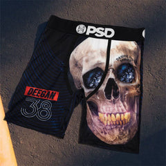 PSD American Trendy Brand Men's Quick Drying Explosive Knitted Comfortable Printed Extended Flat Angle Sports Underwear Quadrangle Pants (9)