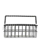 Brass Calfskin Grocery By Chanel Minaudiere Shopping Basket Silver