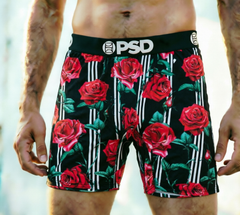 PSD American Trendy Brand Men's Quick-Drying Printed Boxer Briefs