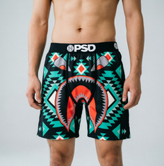 PSD American Trendy Brand Men's Quick-Drying Printed Boxer Briefs