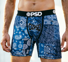 PSD American Trendy Brand Men's Quick-Drying Printed Boxer Briefs