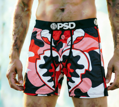 PSD American Trendy Brand Men's Quick-Drying Printed Boxer Briefs