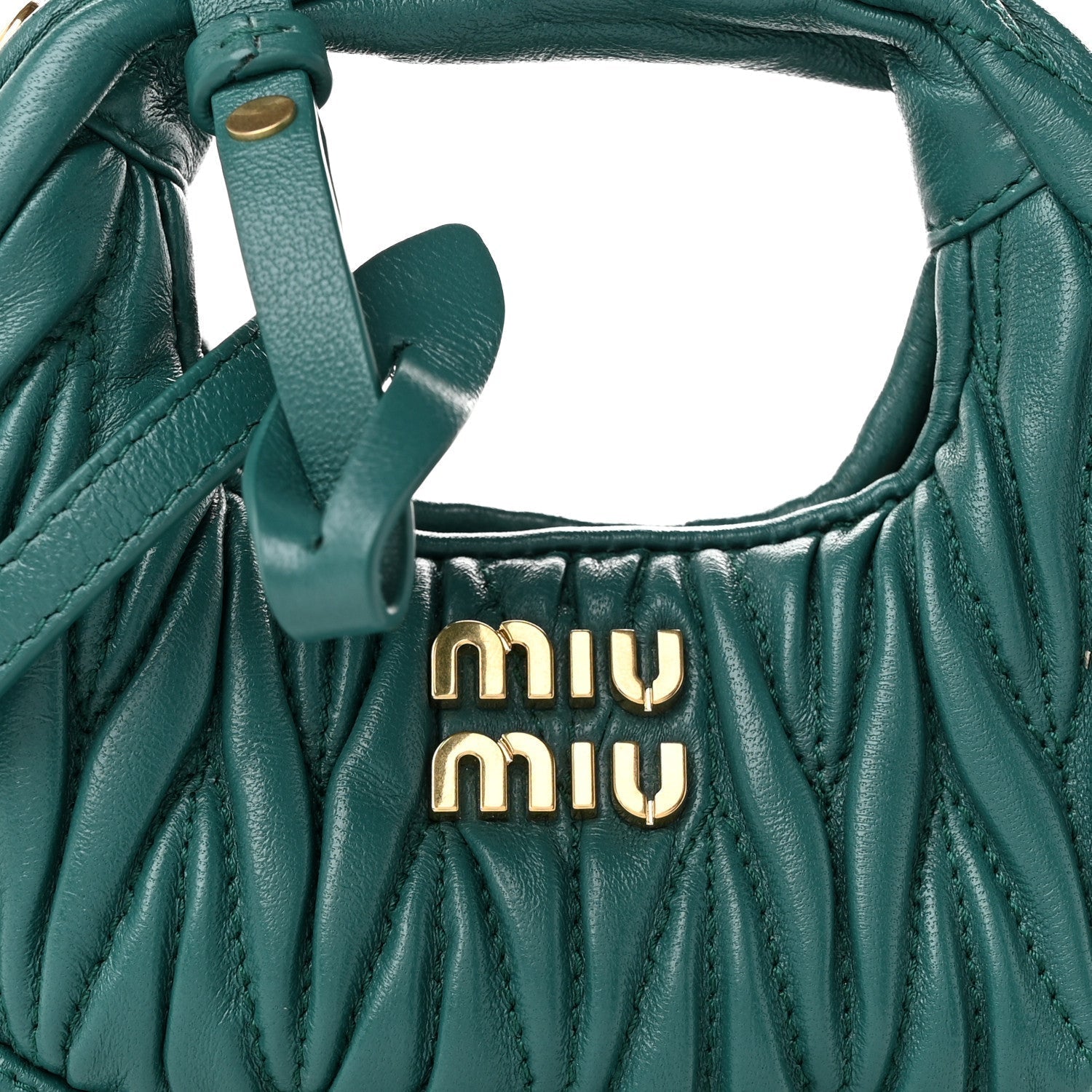Nappa Matelasse Micro Wander Hobo Laguna