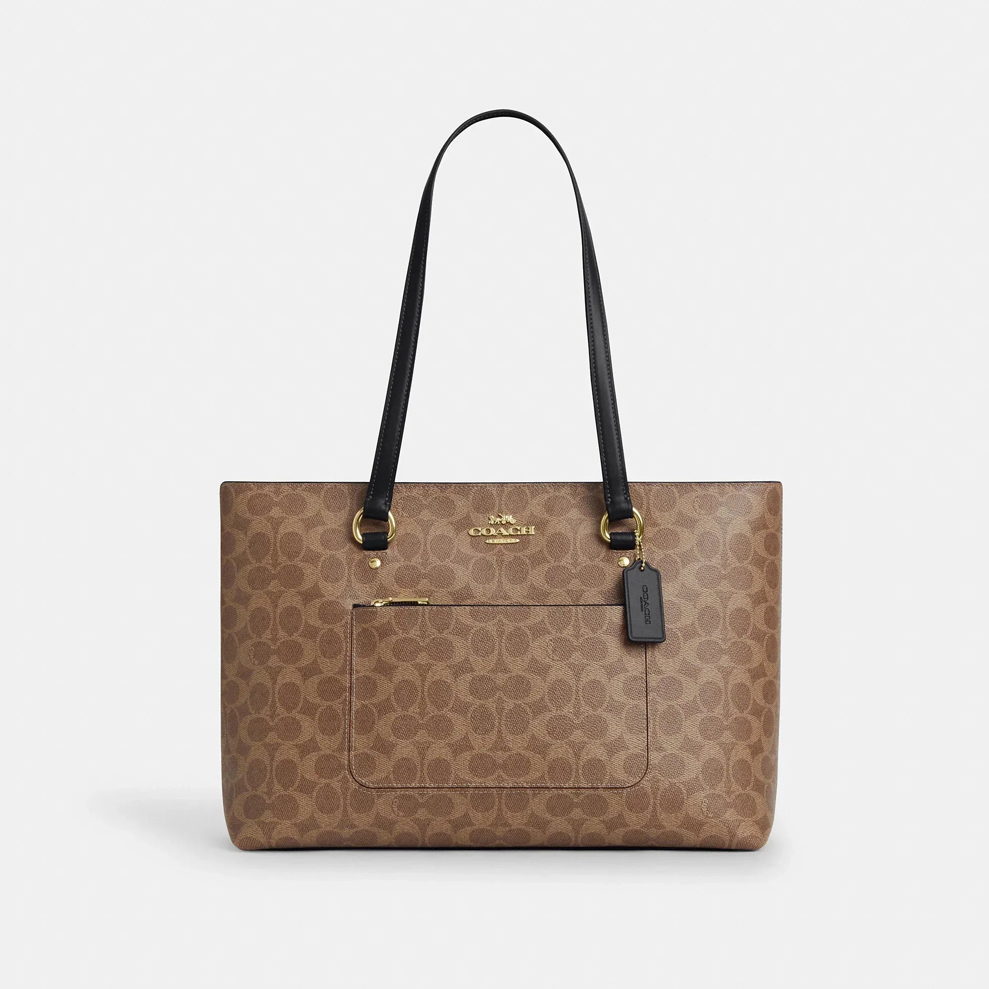 Coach Outlet Station Tote Bag In Signature Canvas