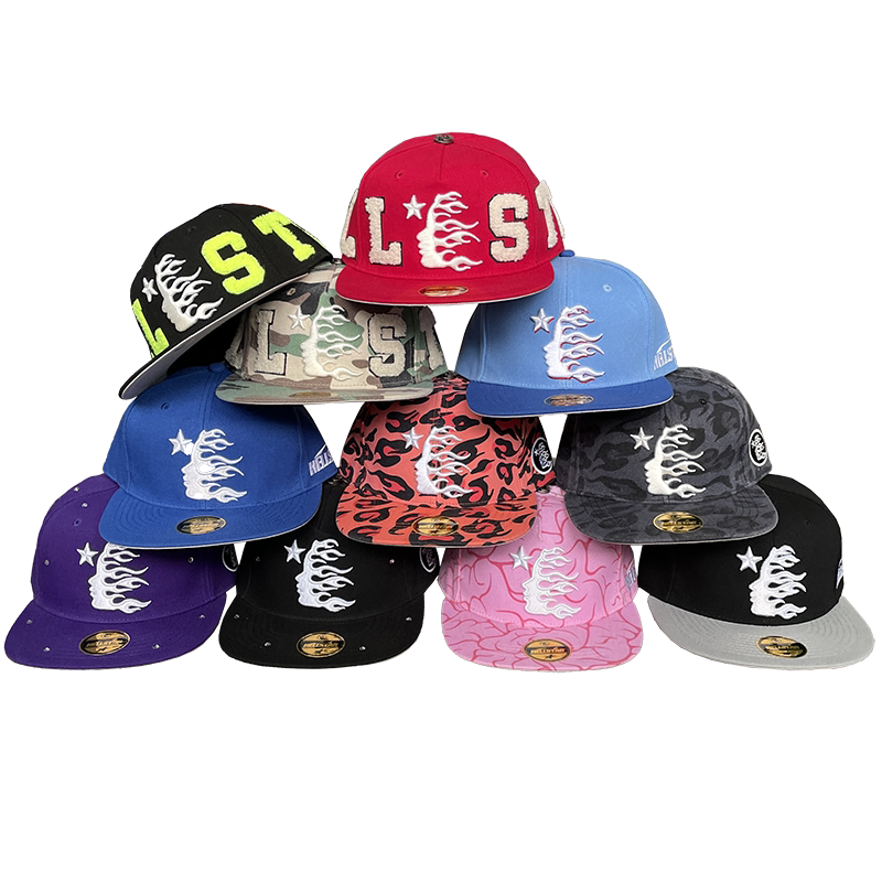 Hellstar Studios fitted hat embroidered logo men's and women's casual sports baseball hat (8)