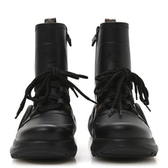 Mat Rubber Monogram LV Archlight Sneaker Boots 38 Black