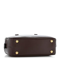 Calfskin Mini Arcadie Top Handle Bag Briarwood