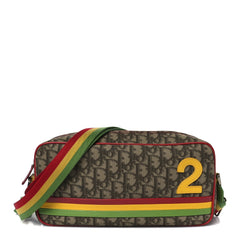 Monogram Rasta Messenger Bag Beige
